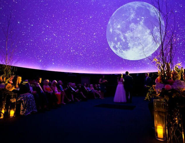 Wedding under the stars